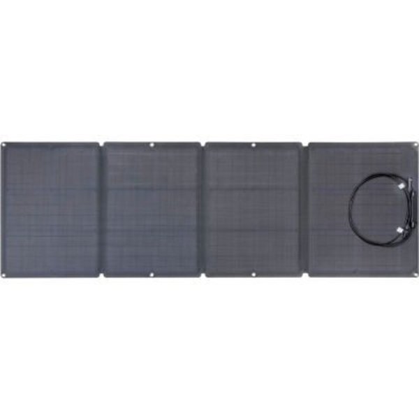 Ecoflow Monocrystalline Solar Panel, 110 W, 18.4V DC, 6 A, MC4 EFSOLAR110N